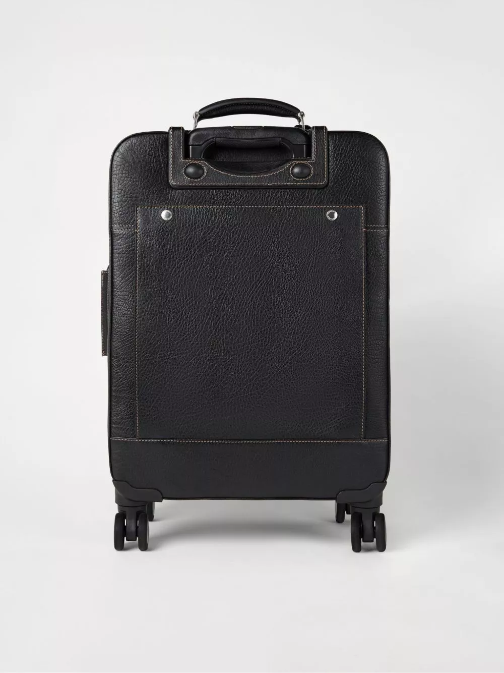 Brunello Cucinelli grained leather suitcase Men 0114