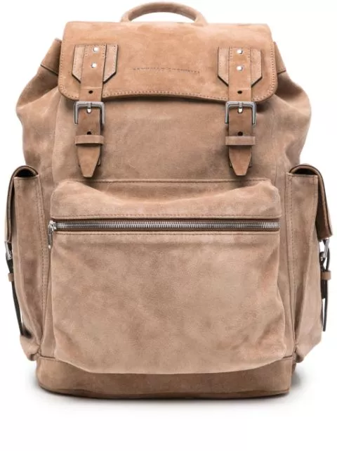 Brunello Cucinelli suede backpack Men 0114