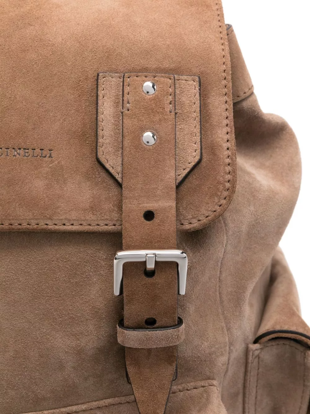 Brunello Cucinelli suede backpack Men 0114